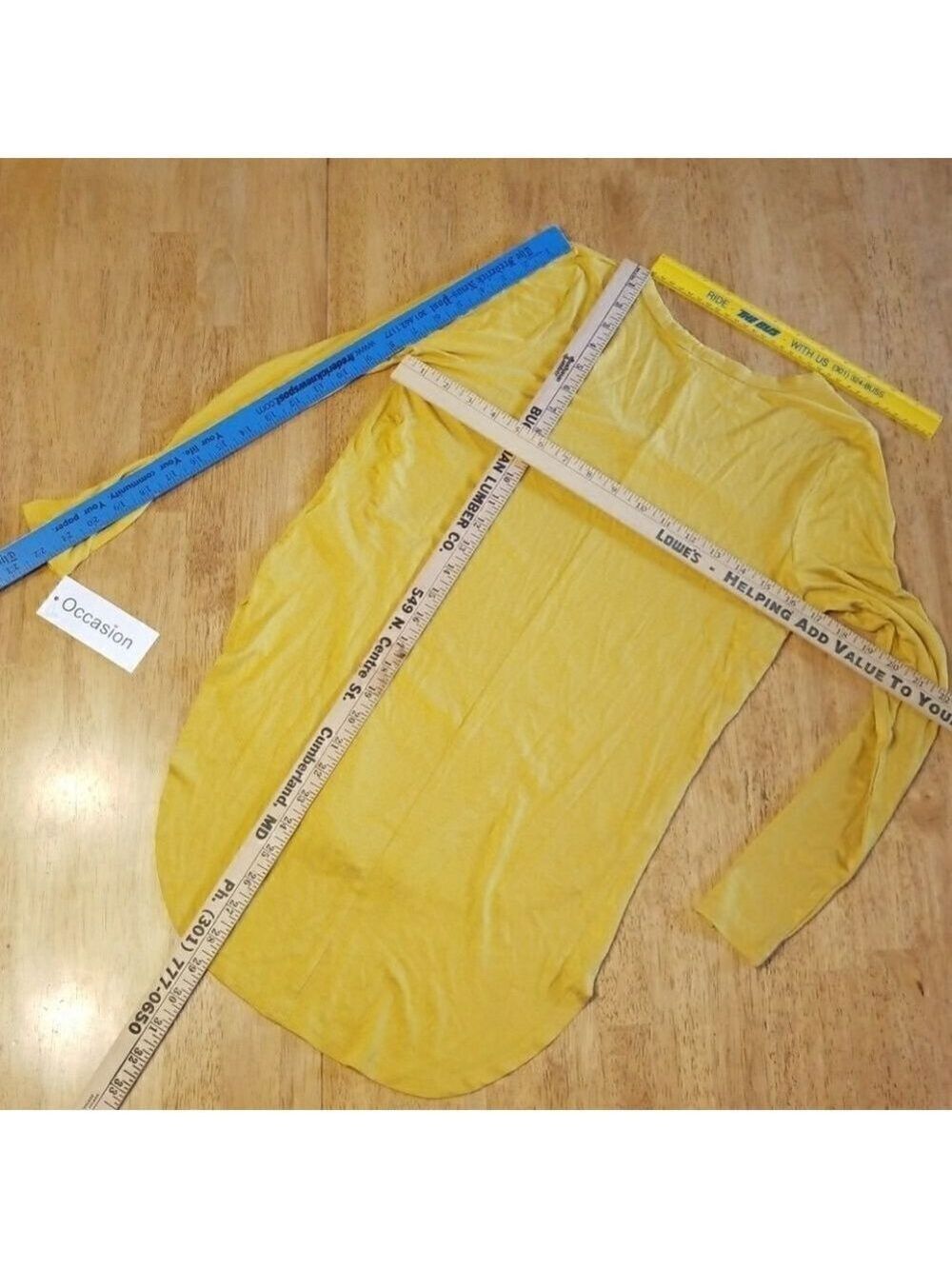 𝅺HI LO LONG SLEEVE TOP BY OCCASION - Picture 5 of 6